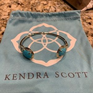 Kendra Scott turquoise gold bracelet